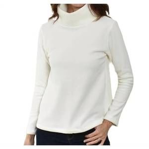 NEW SOUTHWIND acadia fleece top in buff